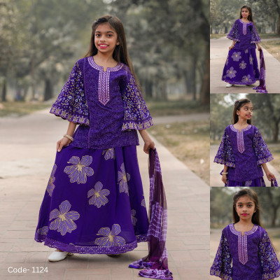 Baby Cotton Skirt Three Piece